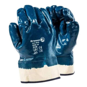 Dromex Synthetic 0742 Nitrile Coated Safety Cuff Gloves