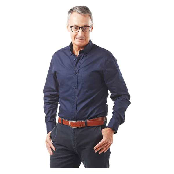 DR-FORMS-NB Dromex Navy Blue L/S Formal Shirt
