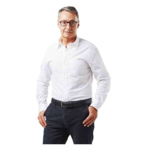 DR-FORMS-WH Dromex White L/S Formal Shirt