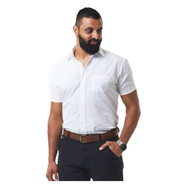 DR-FORMSS-WH Dromex White S/S Formal Shirt