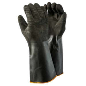 Dromex Synthetic H2-40 Crinkle Palm Rubber Gloves
