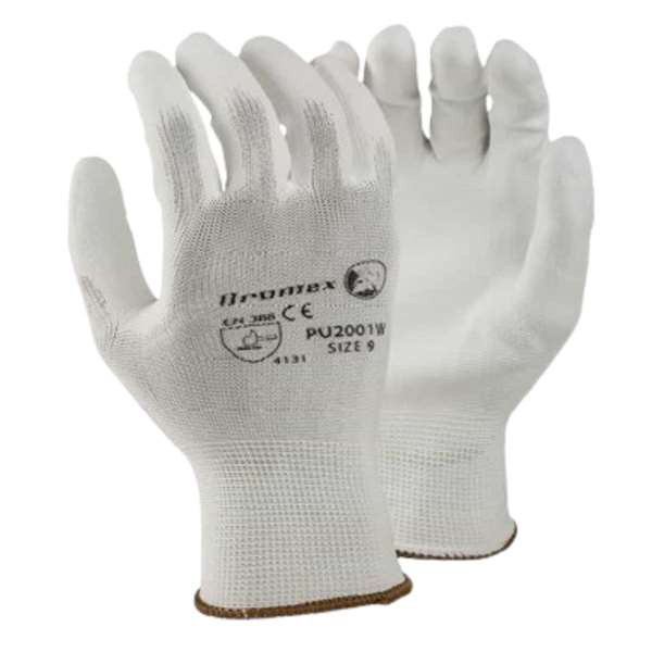DR-PU2001W Dromex Synthetic White PU2001 Gloves