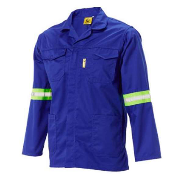 DW-6535-RB-RT-J EVOTECH 65/35 Conti Jacket Reflective Royal Blue