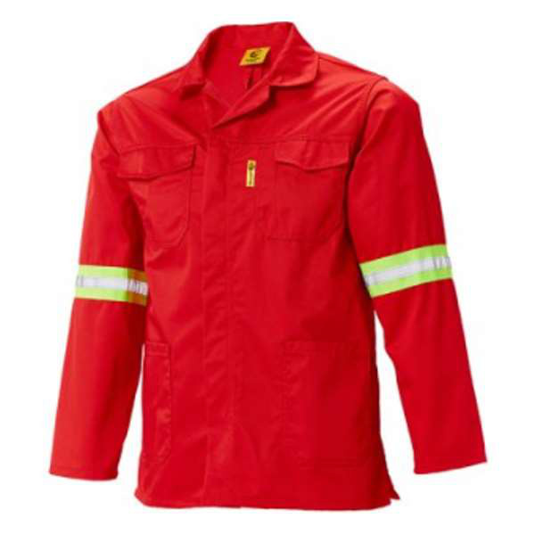 DW-6535-RD-RT-J EVOTECH 65/35 Conti Jacket Reflective Red