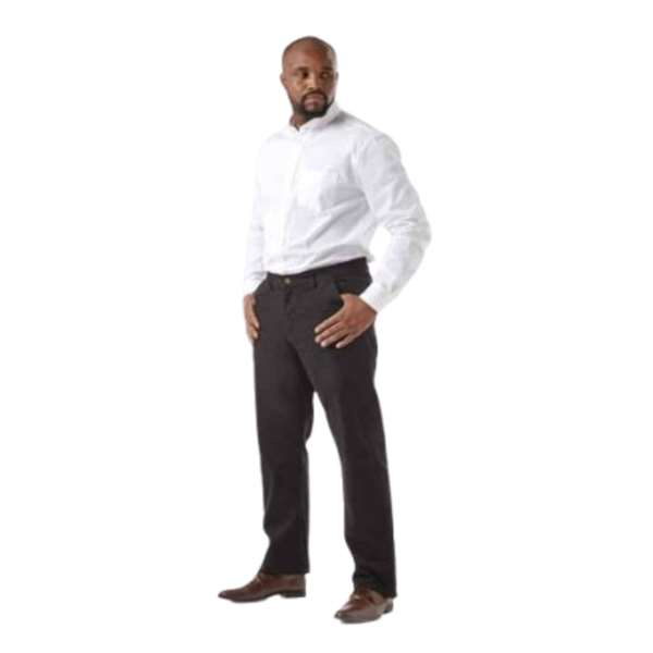 Dromex Black Stretch Chinos