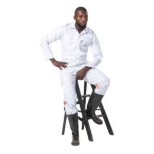 DW-D59MWH Dromex White D59 Mining Boilersuit