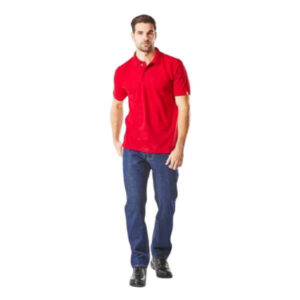 DW-GOLFER-RD Dromex Red Golf Shirt