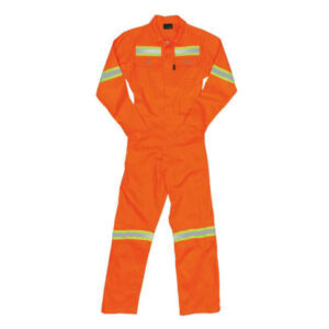 DW-J54-ANG-BOR Dromex J54 Orange Reflective Mining Spec Boilersuit