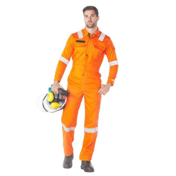 DW-POS220RTOO Dromex Orange Poseidon Oil & Gas Boilersuit