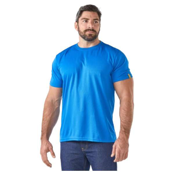 DW-TECH-T-RB Dromex Royal Blue Quick Dry T-shirt